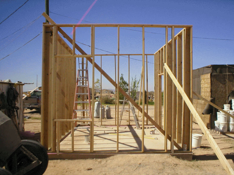 07 October 2004 - Newly erected Center Cuber - East Elevation