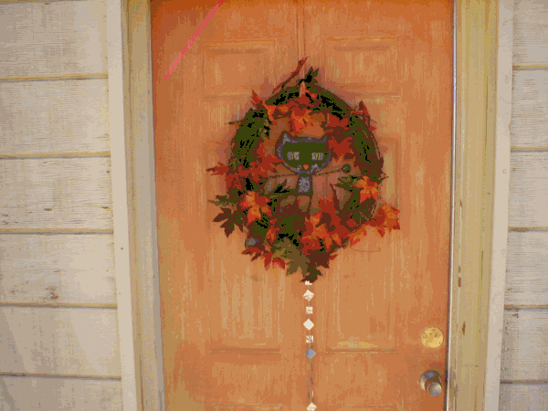 08 October 2004 - Front Door of the House