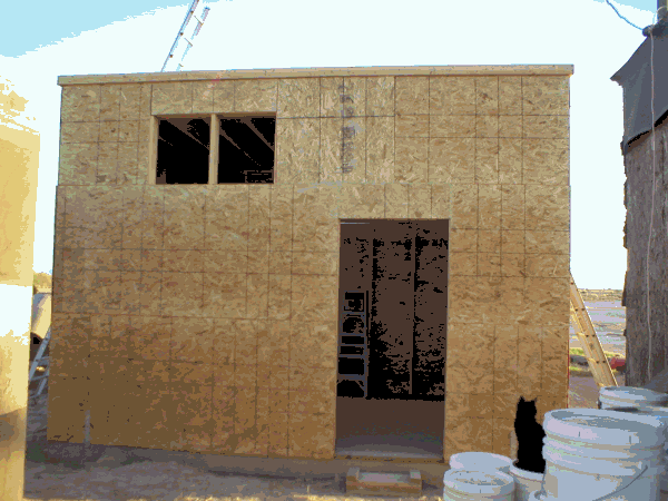 19 October 2004 - Center Cube - North Elevation