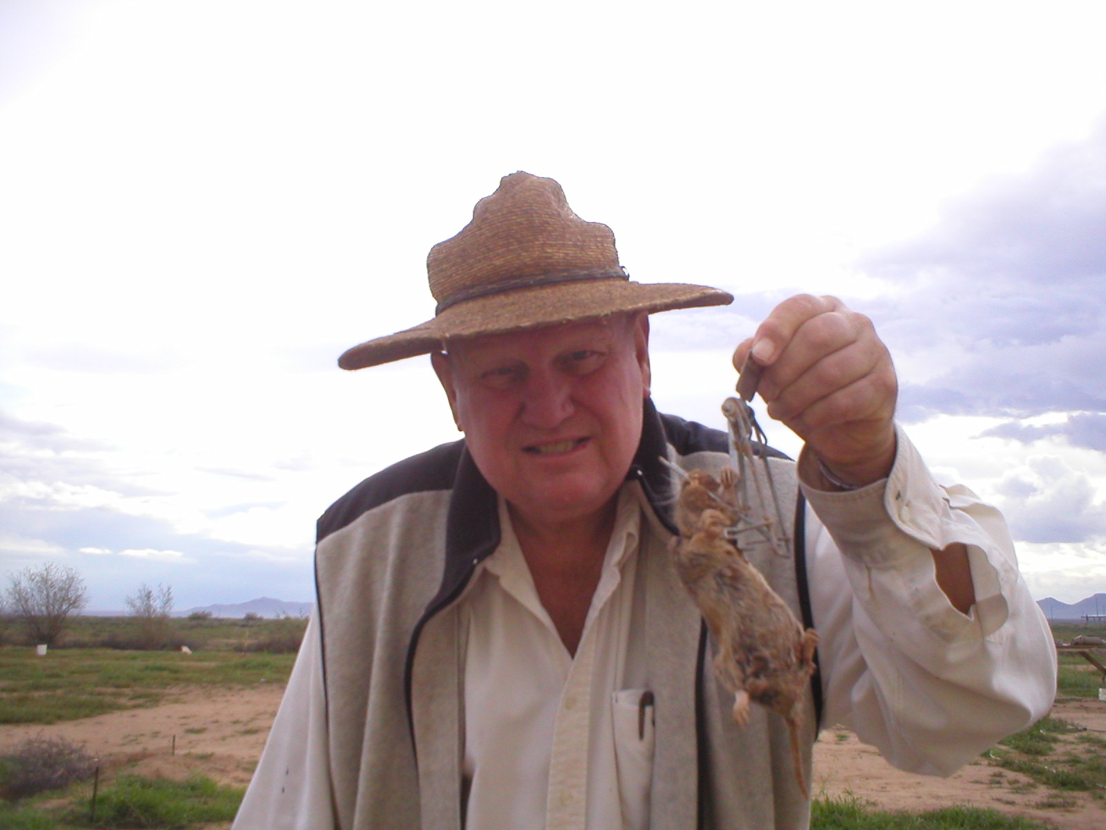 05 March 2005 - One less Gopher to damage the ditch